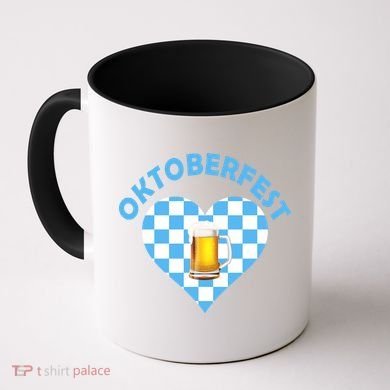 Oktoberfest Beer Heart Coffee Mug