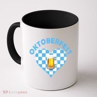 Oktoberfest Beer Heart Coffee Mug thumb 0