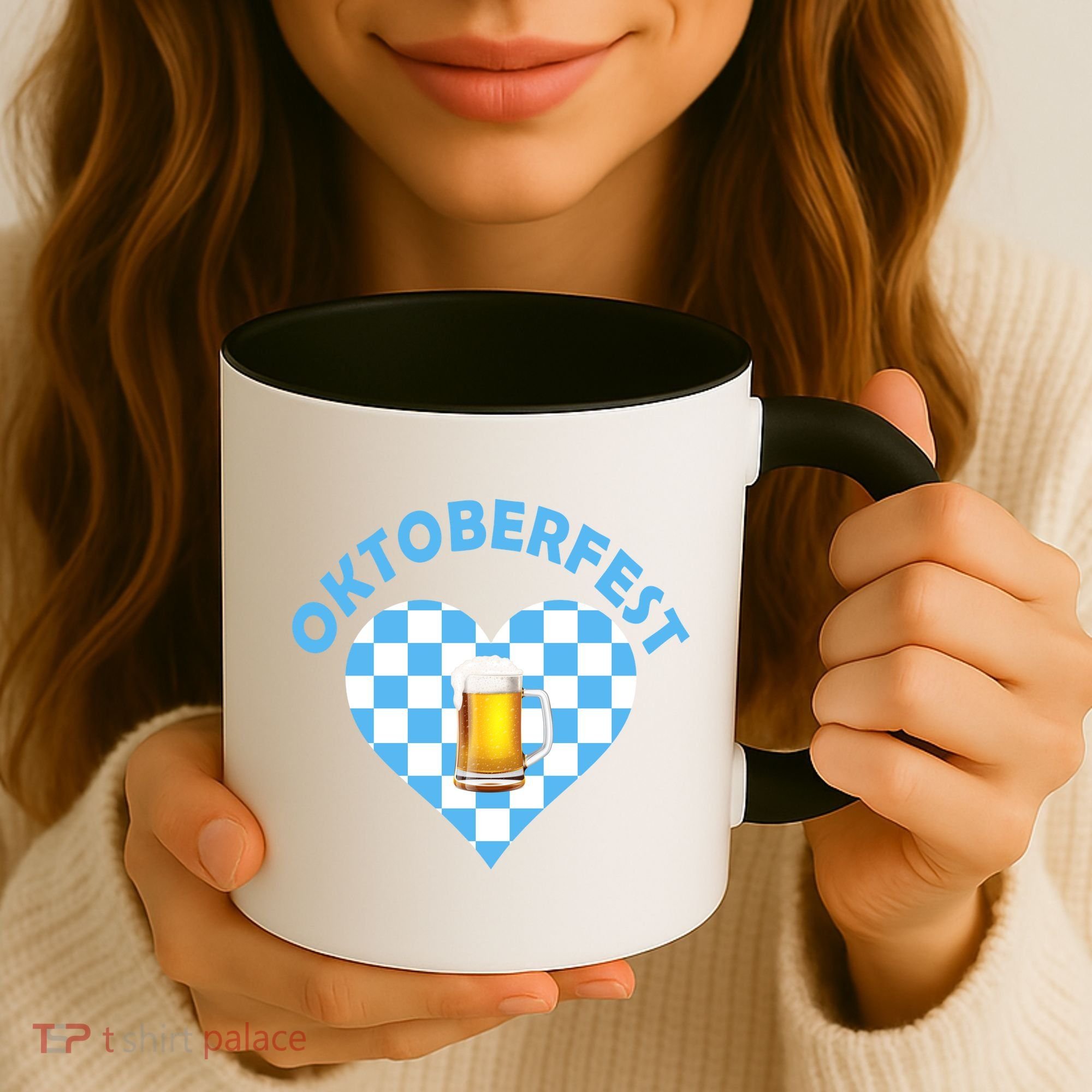 Oktoberfest Beer Heart Coffee Mug