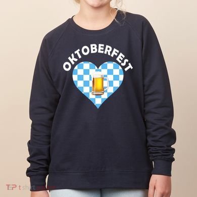 Oktoberfest Beer Heart Women's Sweatshirt