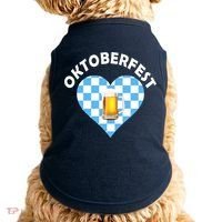Oktoberfest Beer Heart Doggie Tank thumb 0