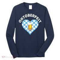Oktoberfest Beer Heart Long Sleeve Shirt thumb 0