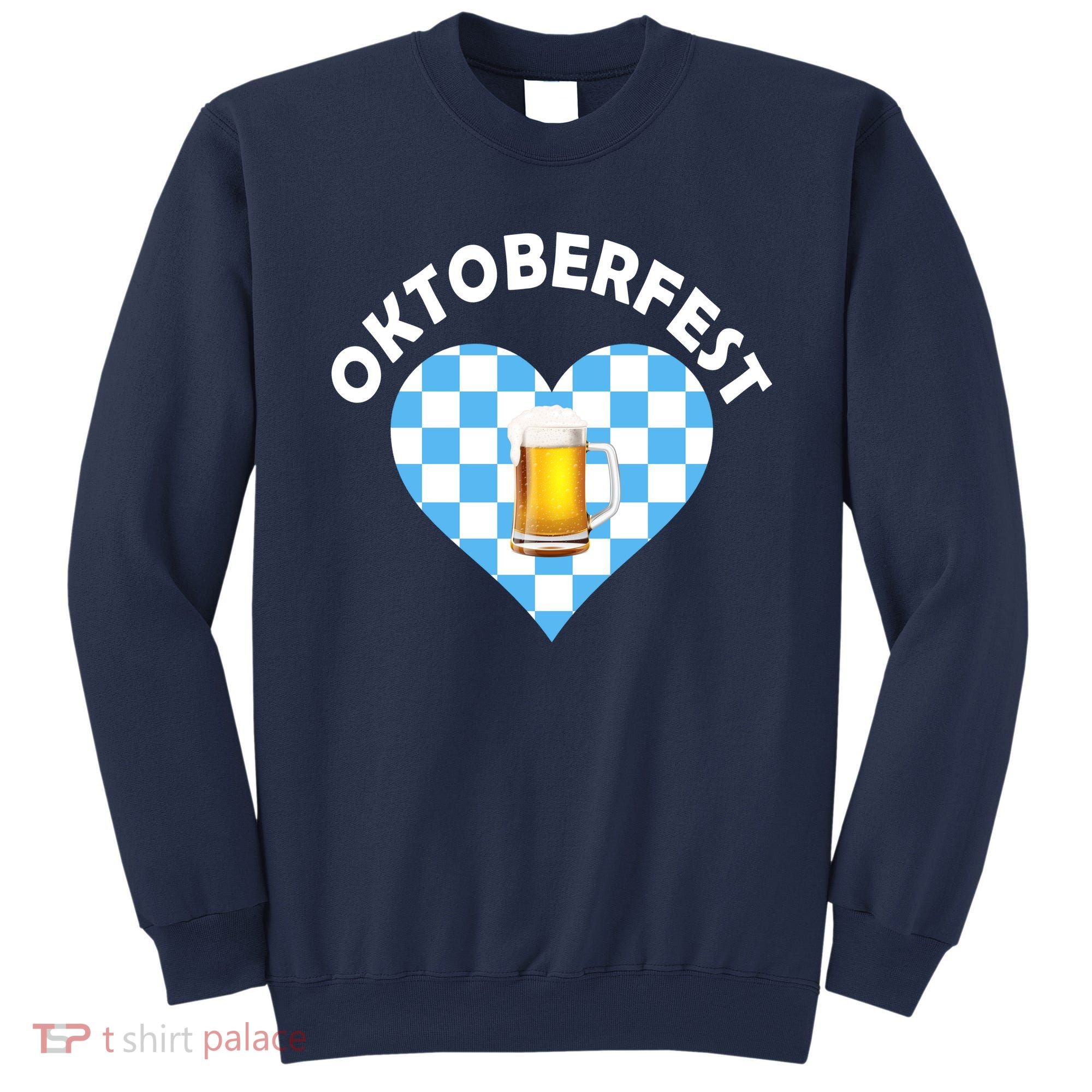 Oktoberfest Beer Heart Sweatshirt