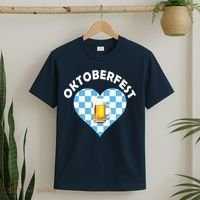 Oktoberfest Beer Heart T-Shirt thumb 2