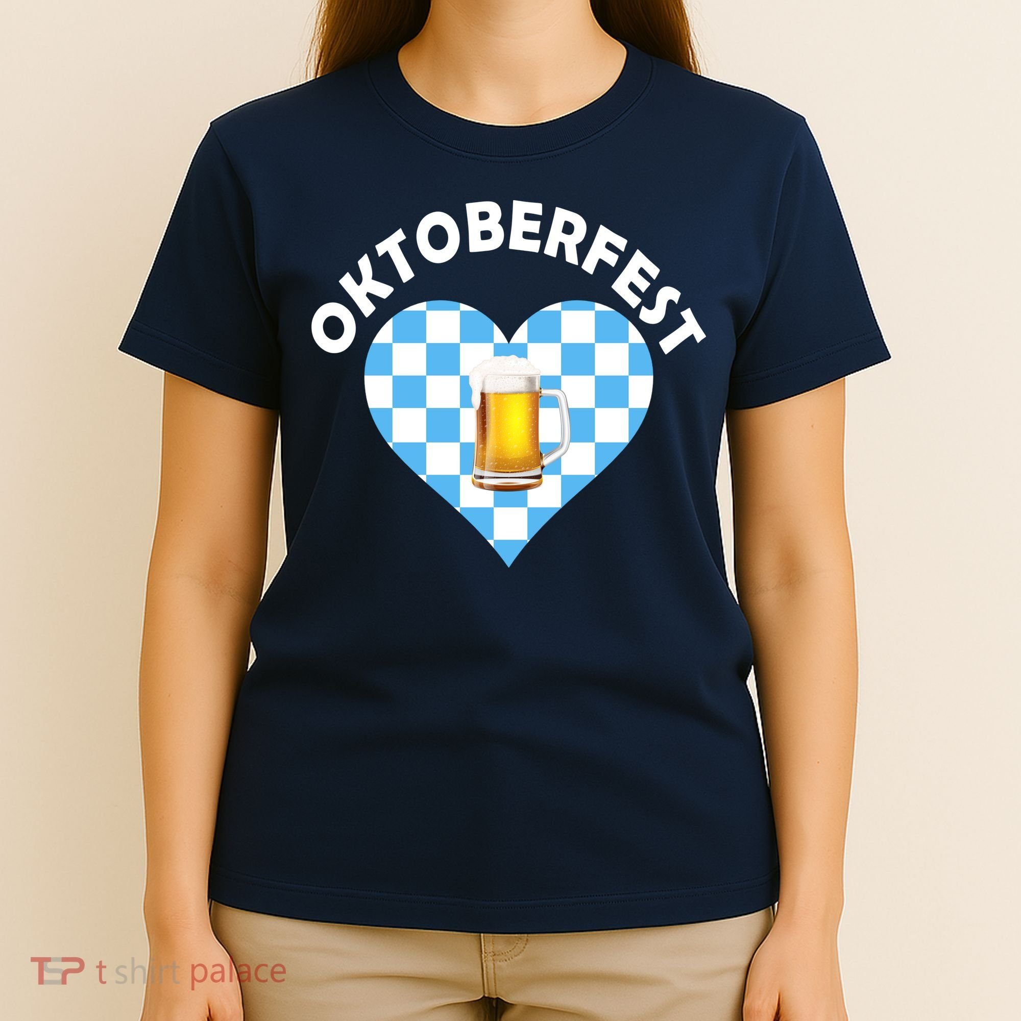 Oktoberfest Beer Heart T-Shirt