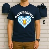 Oktoberfest Beer Heart T-Shirt thumb 6
