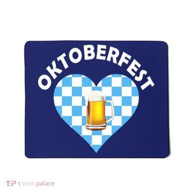 Oktoberfest Beer Heart Mousepad