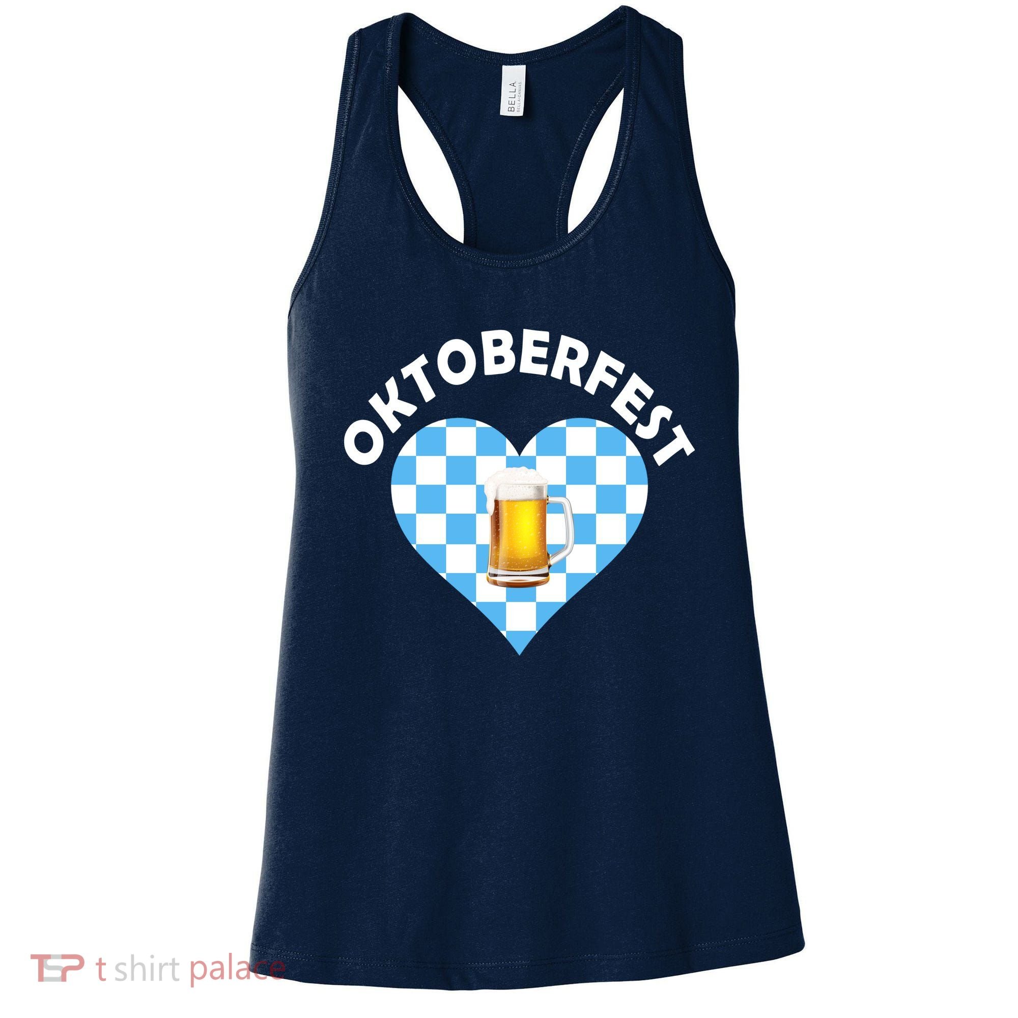 Oktoberfest Beer Heart Women's Tank Top