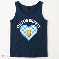 Oktoberfest Beer Heart Tank Top thumb 2