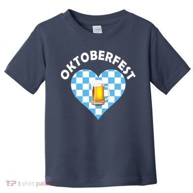 Oktoberfest Beer Heart Toddler T-Shirt