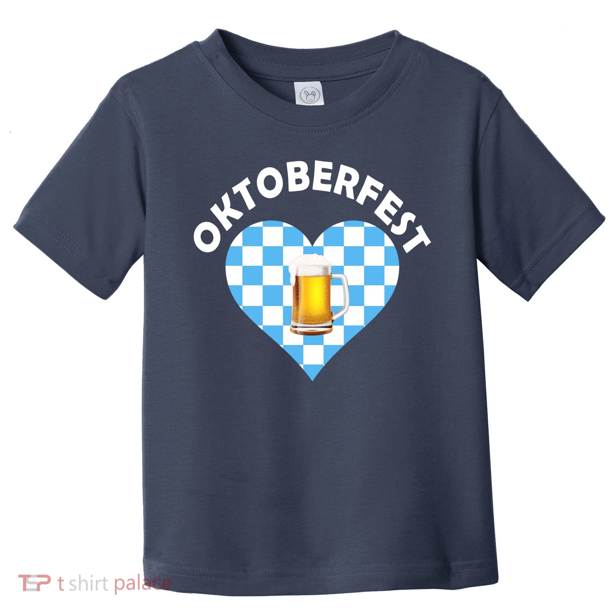 Oktoberfest Beer Heart Toddler T-Shirt