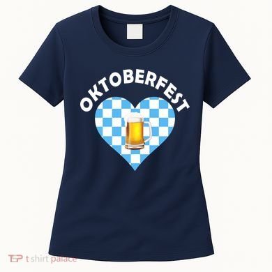 Oktoberfest Beer Heart Women's T-Shirt