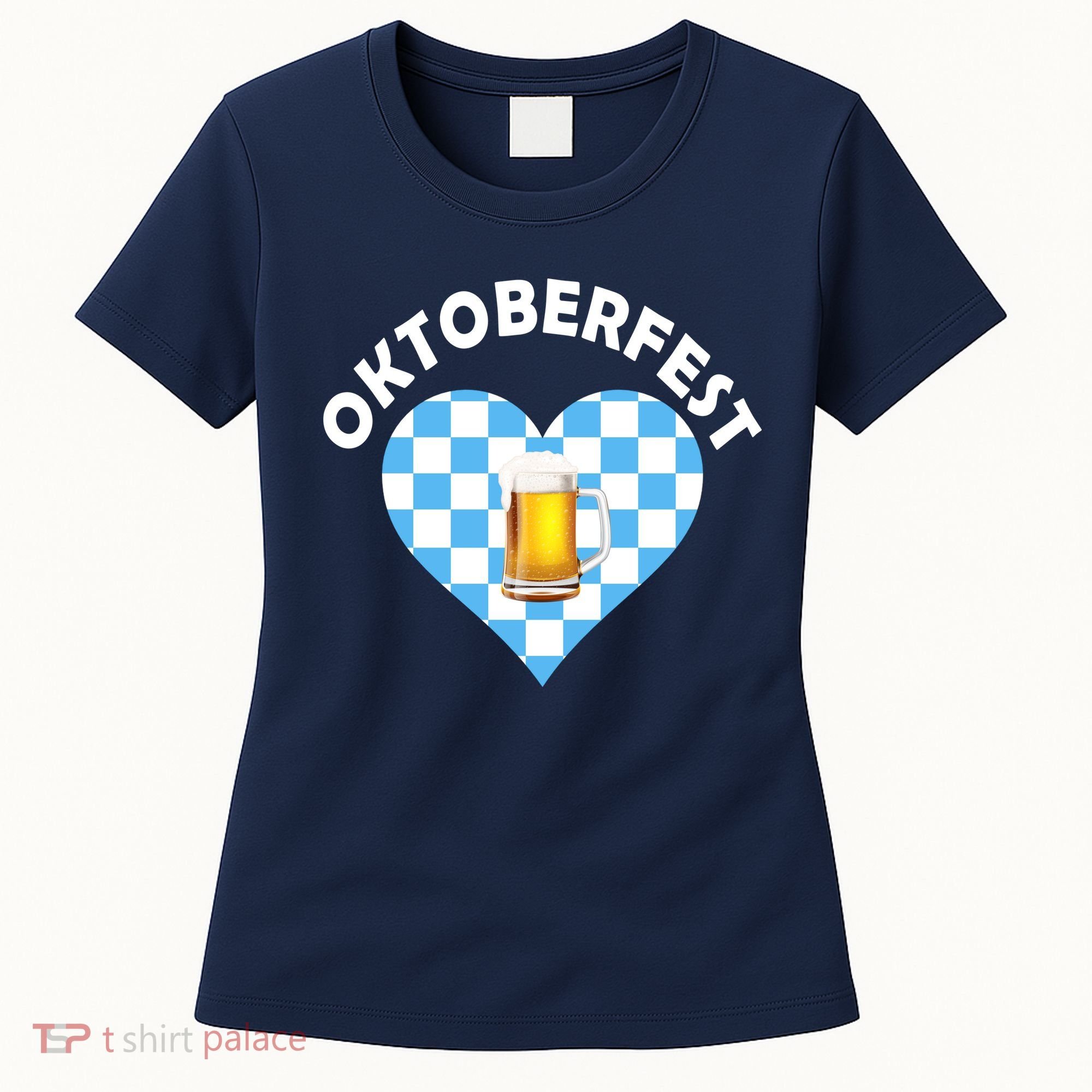 Oktoberfest Beer Heart Women's T-Shirt