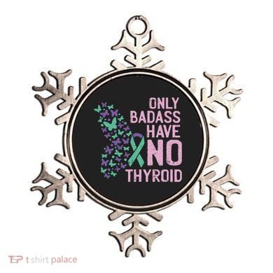 Only Badass Have No Thyroid Cancer Awareness Survivor Gift Ornament