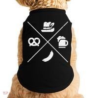 Oktoberfest Bavarian Hat Pretzel Bratwurst Doggie Tank thumb 0