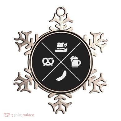 Oktoberfest Bavarian Hat Pretzel Bratwurst Ornament