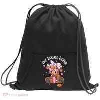 One Boujee Heifer Highland Cow Tumbler Happy ValentineS Day Sweatshirt Cinch Pack Bag thumb 0