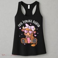 One Boujee Heifer Highland Cow Tumbler Happy ValentineS Day Women's Tank Top thumb 3