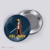 Obi Juan Funny Cinco De Mayo Button thumb 0