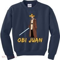 Obi Juan Funny Cinco De Mayo Kids Sweatshirt thumb 0