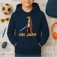 Obi Juan Funny Cinco De Mayo Kids Hoodie thumb 2