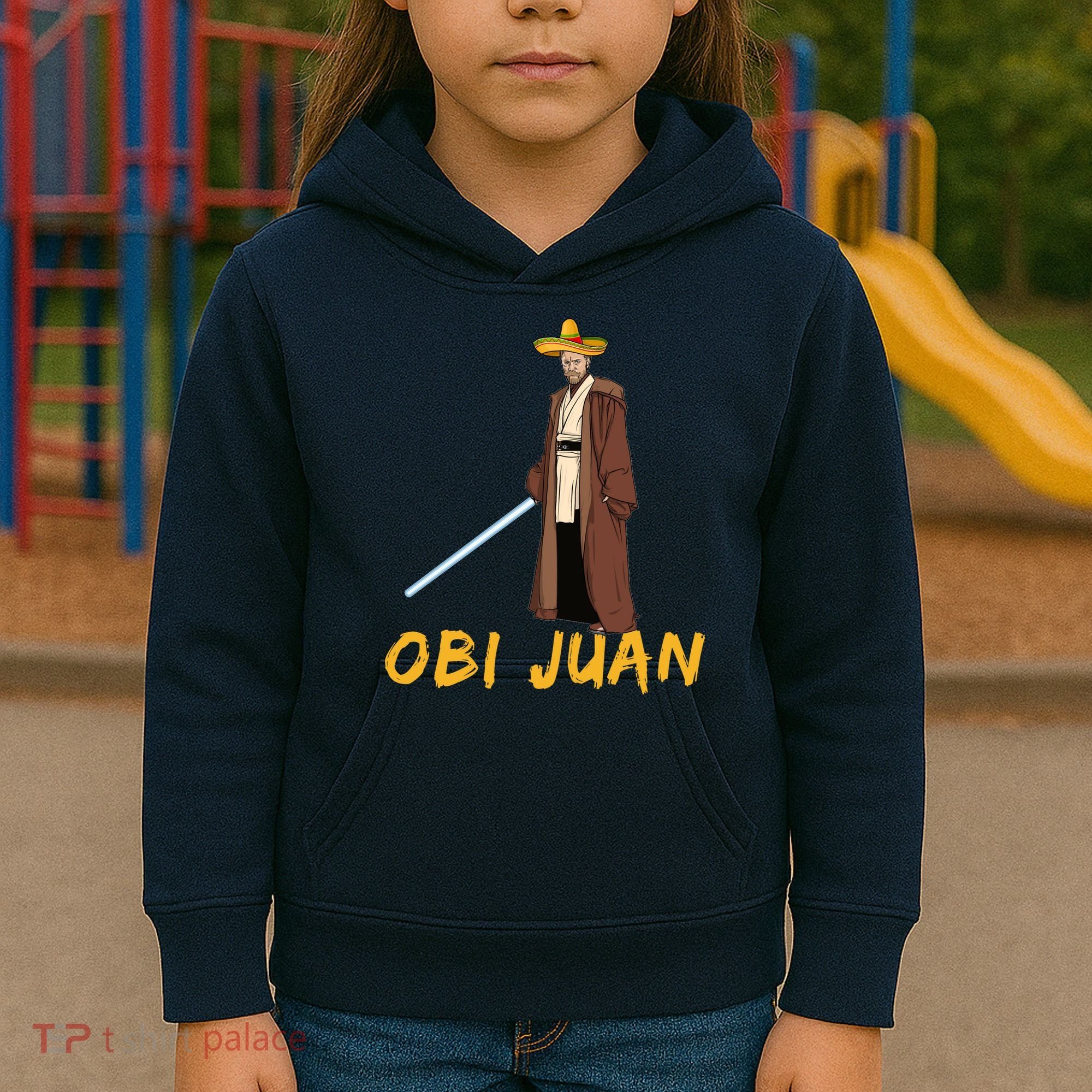 Obi Juan Funny Cinco De Mayo Kids Hoodie