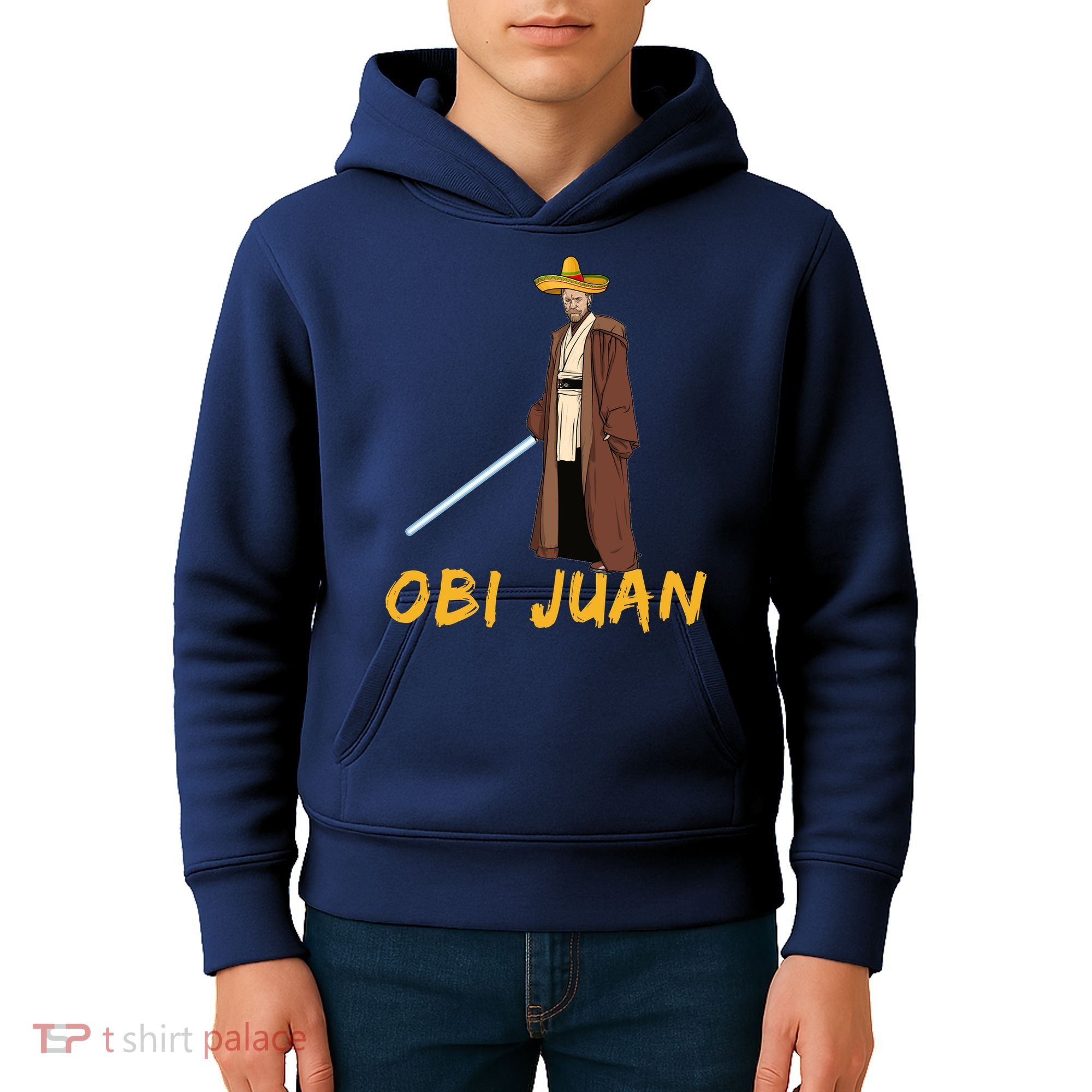 Obi Juan Funny Cinco De Mayo Kids Hoodie