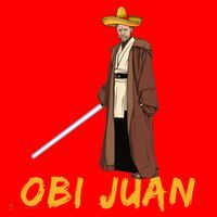 Obi Juan Funny Cinco De Mayo Santa Hat thumb 1