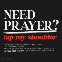 On Back Iv His Glory Need Prayer Tap My Shoulder Long Sleeve Shirt thumb 2