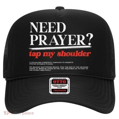 On Back Iv His Glory Need Prayer Tap My Shoulder Hat
