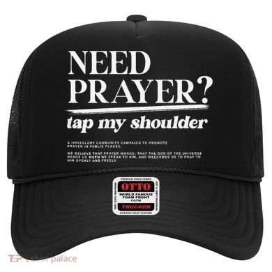 On Back Iv His Glory Need Prayer Tap My Shoulder Hat