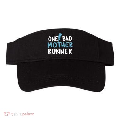 One Bad Mother Runner Mothers Day Marathon 5k Visor