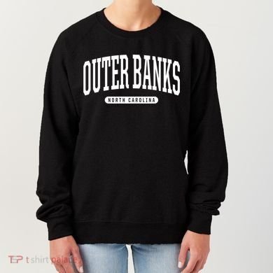 Outer Banks Meaningful Gift Cool Gift College University Style Nc Us Women's Sweatshirt