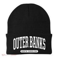 Outer Banks Meaningful Gift Cool Gift College University Style Nc Us Beanie thumb 0