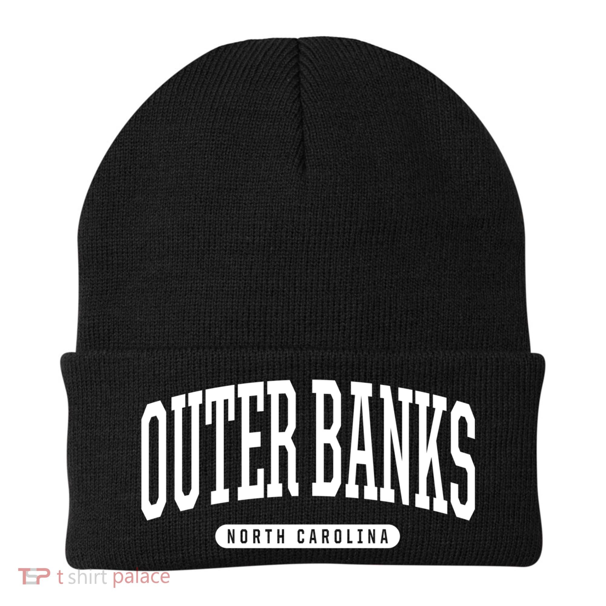Outer Banks Meaningful Gift Cool Gift College University Style Nc Us Beanie