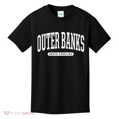 Outer Banks Meaningful Gift Cool Gift College University Style Nc Us Kids T-Shirt