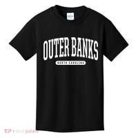 Outer Banks Meaningful Gift Cool Gift College University Style Nc Us Kids T-Shirt thumb 0