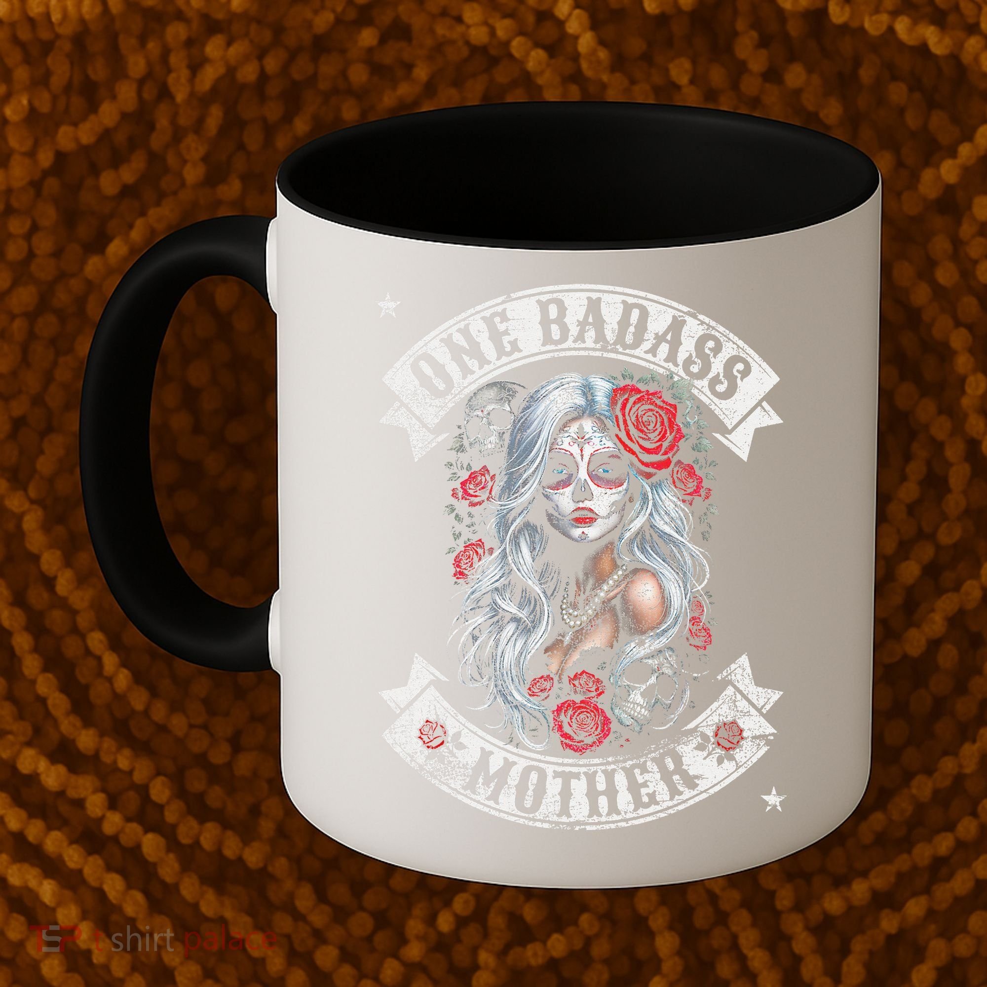 One Badass Mother Mom Stepmom Single Mom Mamma Mothers Day Coffee Mug