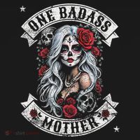 One Badass Mother Mom Stepmom Single Mom Mamma Mothers Day Women's Tank Top thumb 5
