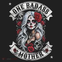 One Badass Mother Mom Stepmom Single Mom Mamma Mothers Day Hat thumb 2