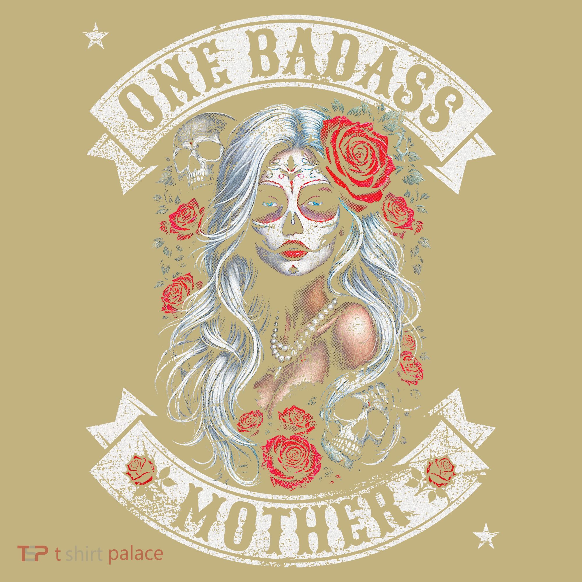 One Badass Mother Mom Stepmom Single Mom Mamma Mothers Day Long Sleeve Shirt