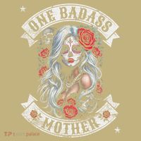One Badass Mother Mom Stepmom Single Mom Mamma Mothers Day Mousepad thumb 1