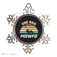One Bad Mowfo Funny Lawn Care Mowing Gardener Father's Day Ornament thumb 0