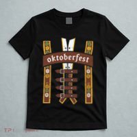 Oktoberfest Bavarian Munich Beer Lederhosen Suspenders T-Shirt thumb 5