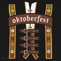 Oktoberfest Bavarian Munich Beer Lederhosen Suspenders T-Shirt thumb 7