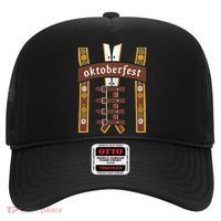 Oktoberfest Bavarian Munich Beer Lederhosen Suspenders Hat thumb 0