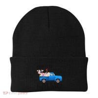 Oink Baa Moo I Am Two Farm Animals Blue Truck Birthday Boy Beanie thumb 0