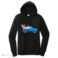 Oink Baa Moo I Am Two Farm Animals Blue Truck Birthday Boy Women's Hoodie thumb 0