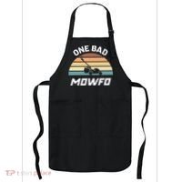 One Bad Mowfo Funny Lawn Care Mowing Gardener Father's Day Apron thumb 0