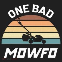 One Bad Mowfo Funny Lawn Care Mowing Gardener Father's Day Tumbler thumb 3